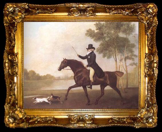 framed  STUBBS, George George IV when Prince of Wales (mk25), ta009-2
